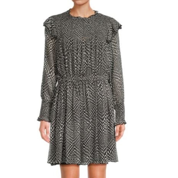 Silk Blend Fawn Mini Dress from RAG & BONE - Picture 8 of 10